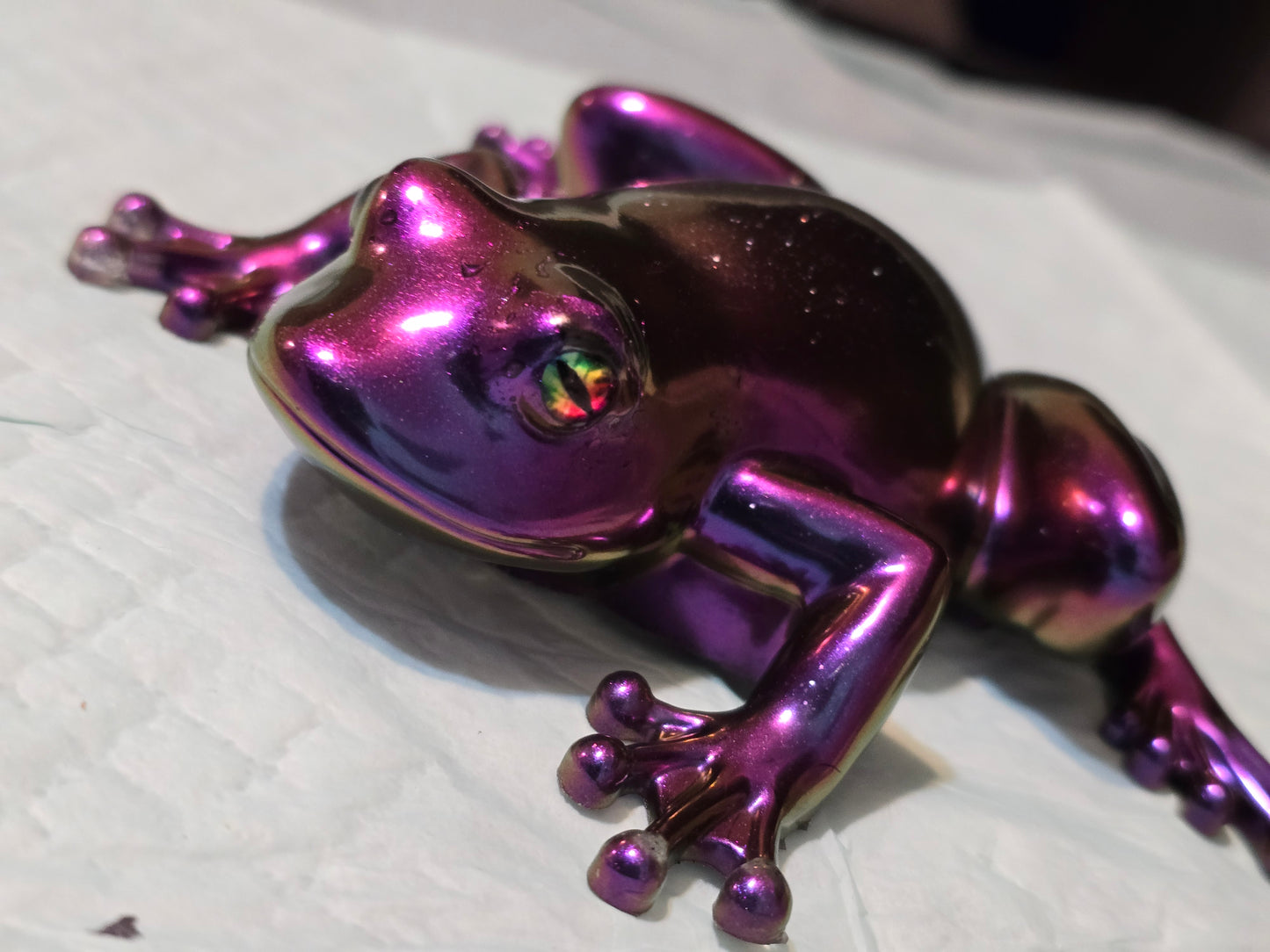 Ultra clorshifting resin frog